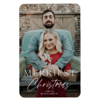 Simple Script Merveilleuse Noël Carte