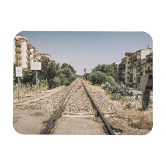 Magnet Flexible Single Railway Track in Southern Italy