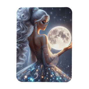 Magnet Flexible Sirène lune