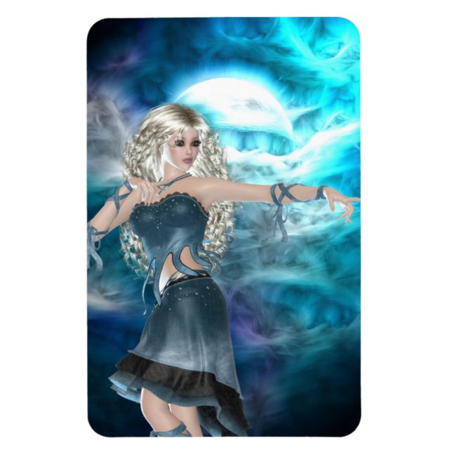 Magnet Flexible Sirène Sky Imaginaire (Vertical)