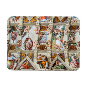 Magnet Flexible Sistine Chapel Michelangelo - Vatican, Rome, Italy