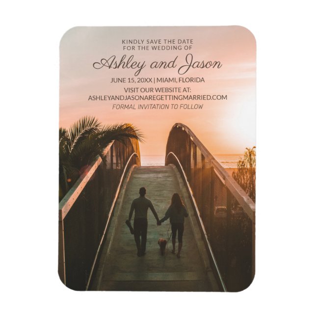 Magnet Flexible Site Web vertical photo mariage (Vertical)
