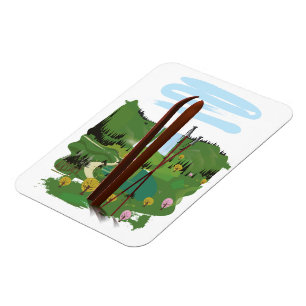 Magnet Flexible Ski