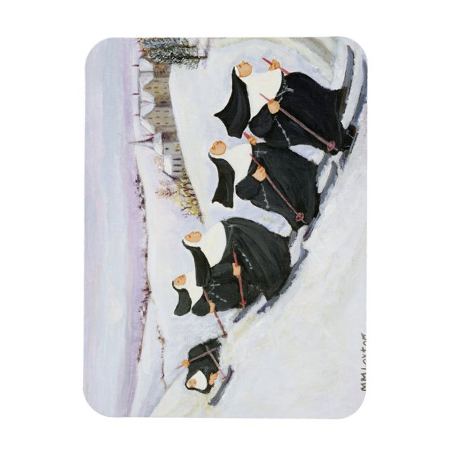 Magnet Flexible Ski (Vertical)