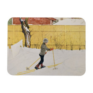 Magnet Flexible Skier, c.1909