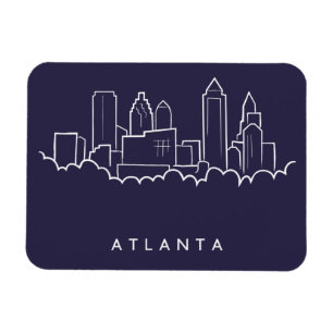 Magnet Flexible Skyline Atlanta