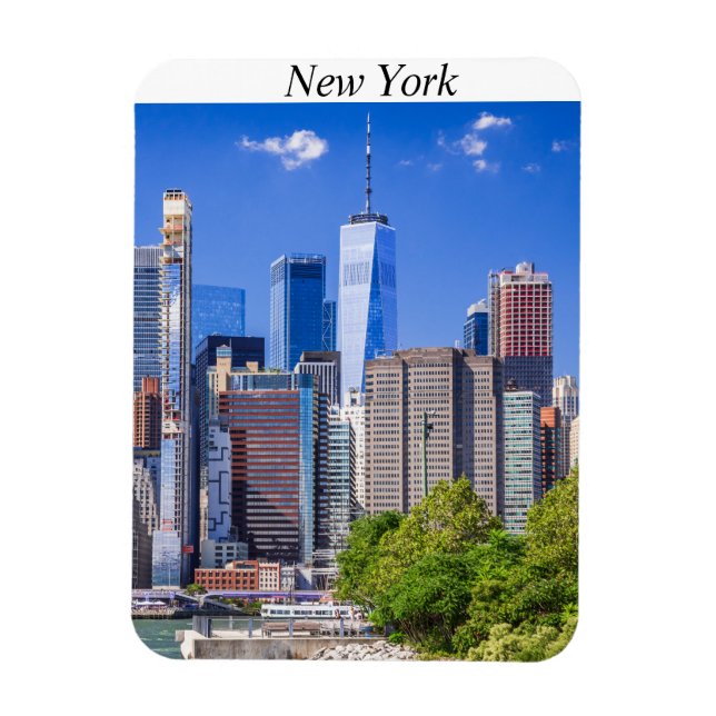 Magnet Flexible Skyline de New York (Vertical)
