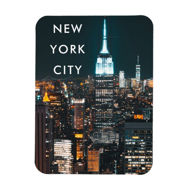 Magnet Flexible Skyline de New York (Vertical)