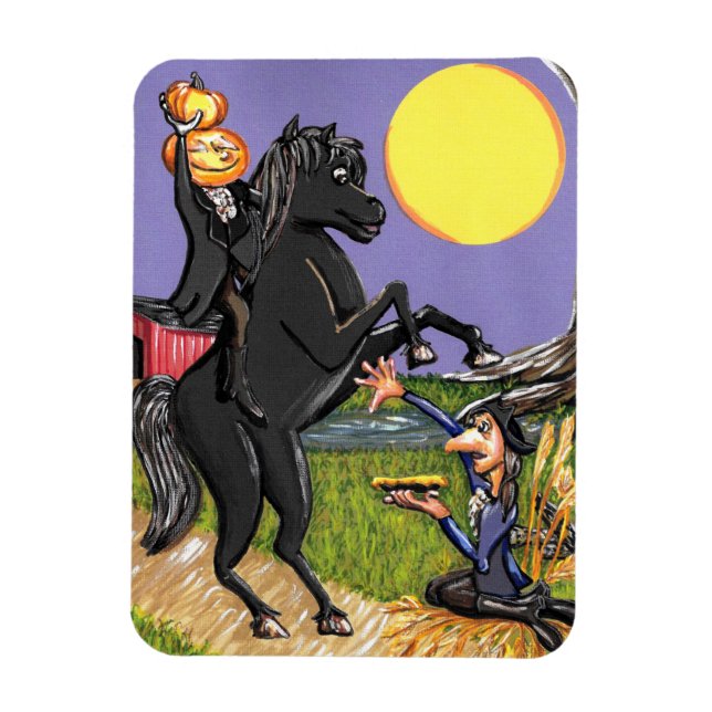 Magnet Flexible Sleepy Hollow Exhchange Horseman Ichabod aimant (Vertical)