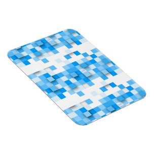 Magnet Flexible SlipperyJoe's carré artwork mosaïque moderne trois