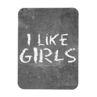 SlipperyJoe's J'aime les filles tableau noir sale
