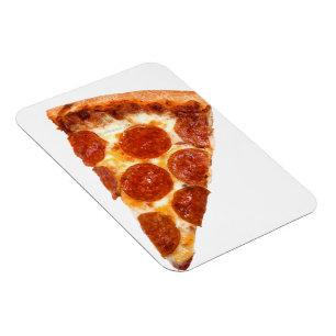 Magnet Flexible SlipperyJoe's Sliced Pizza pepperoni cheese delici