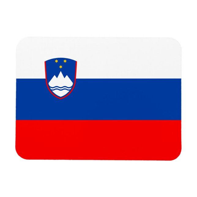 Magnet Flexible Slovenia Flag (Horizontal)