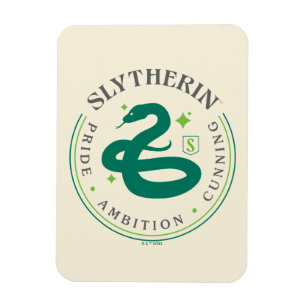 Magnet Flexible SLYTHERIN™ Insigne de fierté de la Maison du serpe