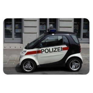 Magnet Flexible Smart Polizei Auto