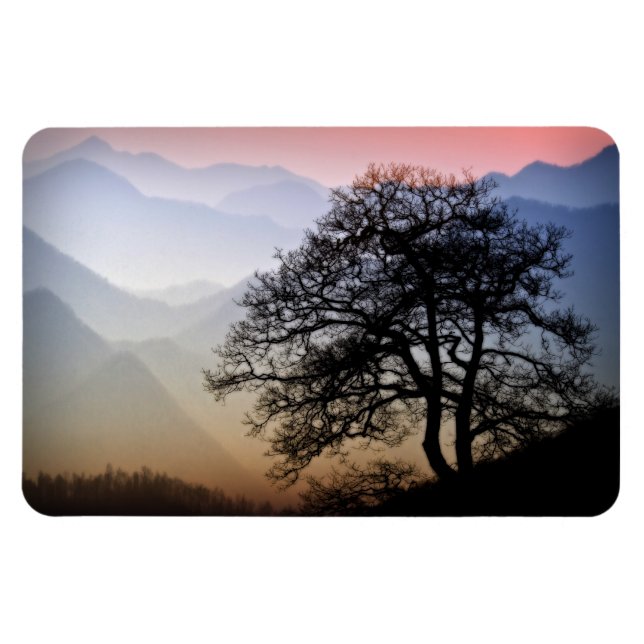 Magnet Flexible Smoky Mountain Sunset from the Blue Ridge Parkway (Horizontal)