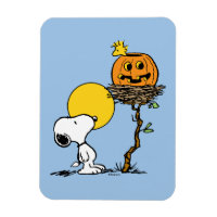 Snoopy & Bois Nid Avec Jack O'Lantern