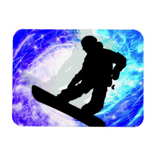 Magnet Flexible Snowboarder