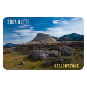 Magnet Flexible Soda Butte Cone Parc national de Yellowstone