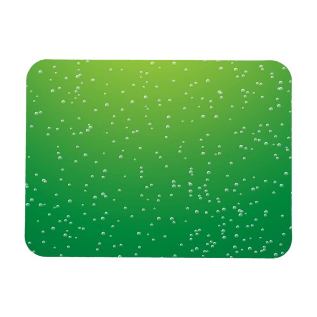 Magnet Flexible Soda de chaux avec de minuscules bulles Art Arrièr (Horizontal)