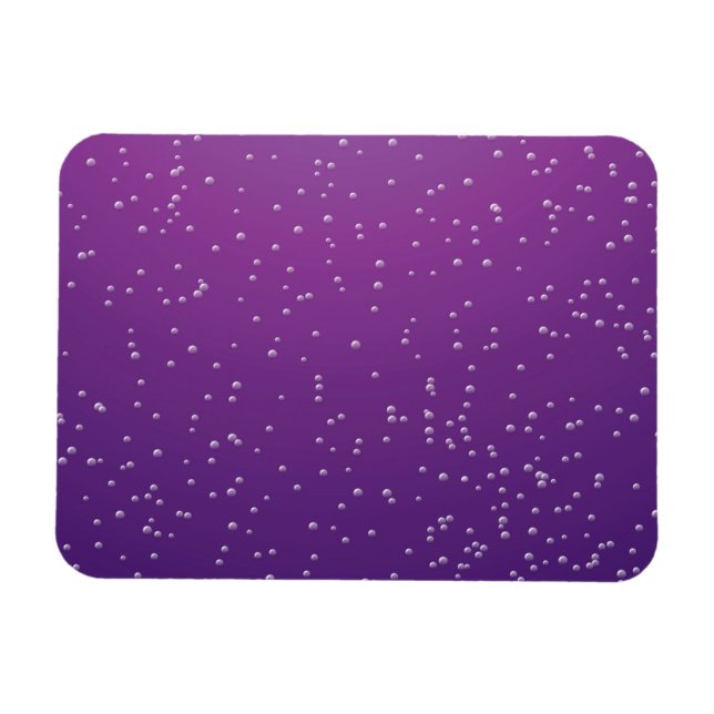 Magnet Flexible Soda de raisin avec minuscules bulles Art Arrière  (Horizontal)
