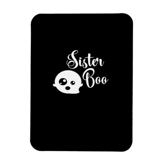 Magnet Flexible Soeur Boo Halloween (Vertical)
