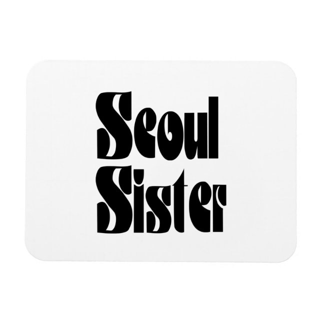 Magnet Flexible Soeur Séoul (Horizontal)