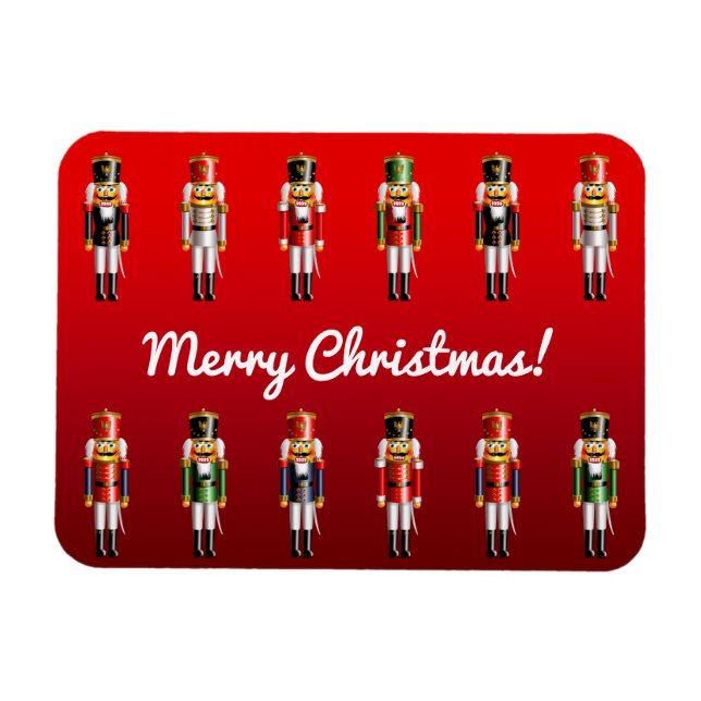Magnet Flexible Soldats du Jouet de Noël (Horizontal)