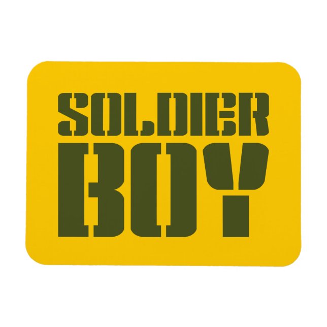 MAGNET FLEXIBLE SOLDIER GARY (Horizontal)