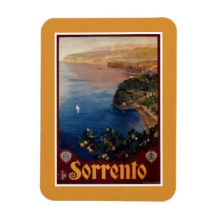 Magnet Flexible Sorrente vintage des années 1920