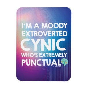 Magnet Flexible Soul 22 - Je suis une Moody Extroverted Cynic