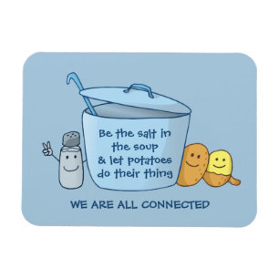 Magnet Flexible Soupe de pommes de terre salées