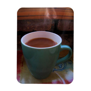 Magnet Flexible Soupe du matin - Café ou Thé - Aimant