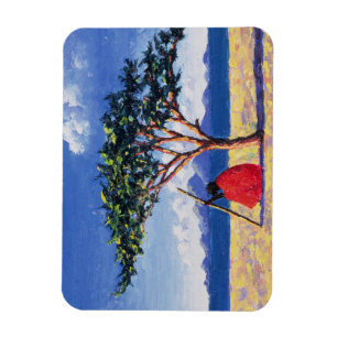 Magnet Flexible Sous l'arbre Acacia 1991