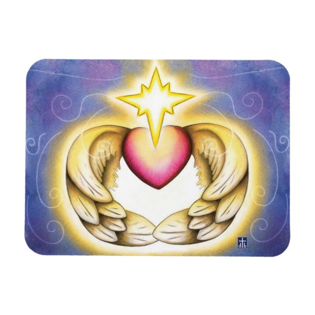 Magnet Flexible Sous son aimant des ailes (Horizontal)