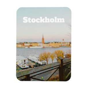 Magnet Flexible Souvenir de Stockholm, Suède