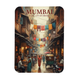 Magnet Flexible Souvenir de voyage à Mumbai