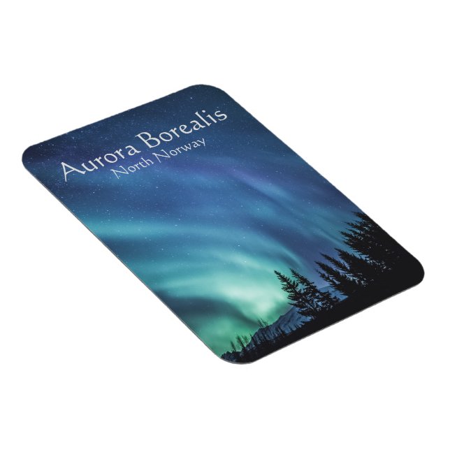 Magnet Flexible Souvenir Northern Lights (Côté Droit)