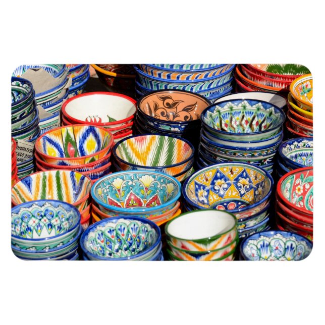 Magnet Flexible Souvenirs d'Ouzbékistan (Horizontal)