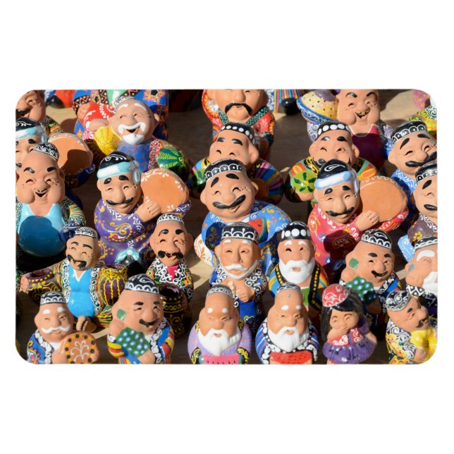 Magnet Flexible Souvenirs d'Ouzbékistan (Horizontal)