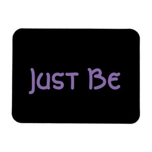 Magnet Flexible "Soyez" Phrase Lavender Lettre