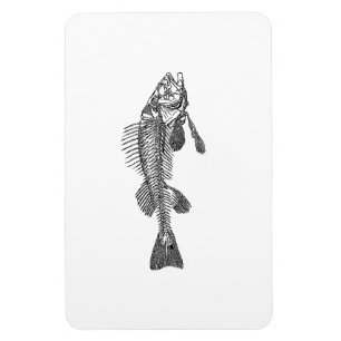 Magnet Flexible Squelette de poisson