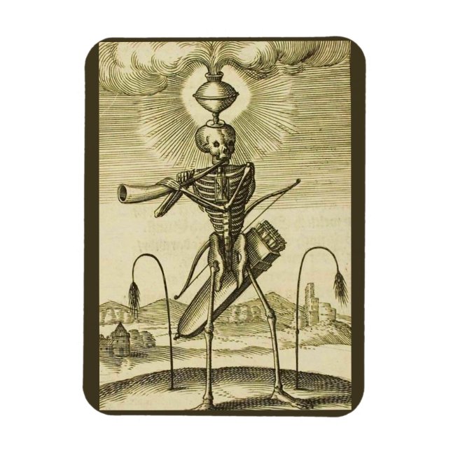 Magnet Flexible squelette occupé (Vertical)