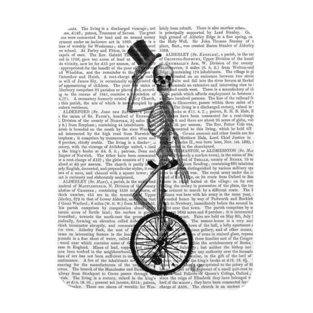 Magnet Flexible Squelette sur monocycle (Vertical)