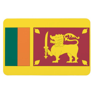 Magnet Flexible Sri Lanka Flag