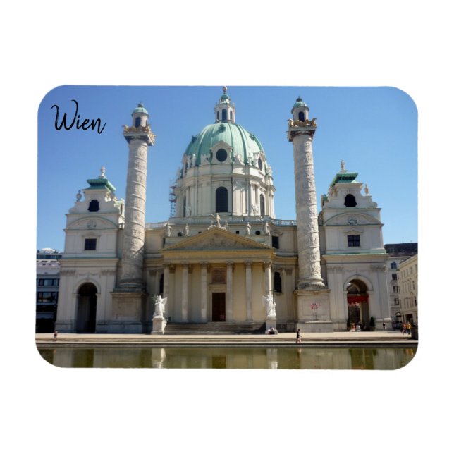 Magnet Flexible st charles wien (Horizontal)