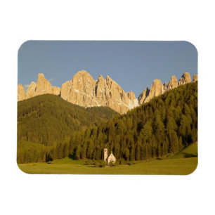 Magnet Flexible St Giovanni, Val di Funes, Dolomites, Italie