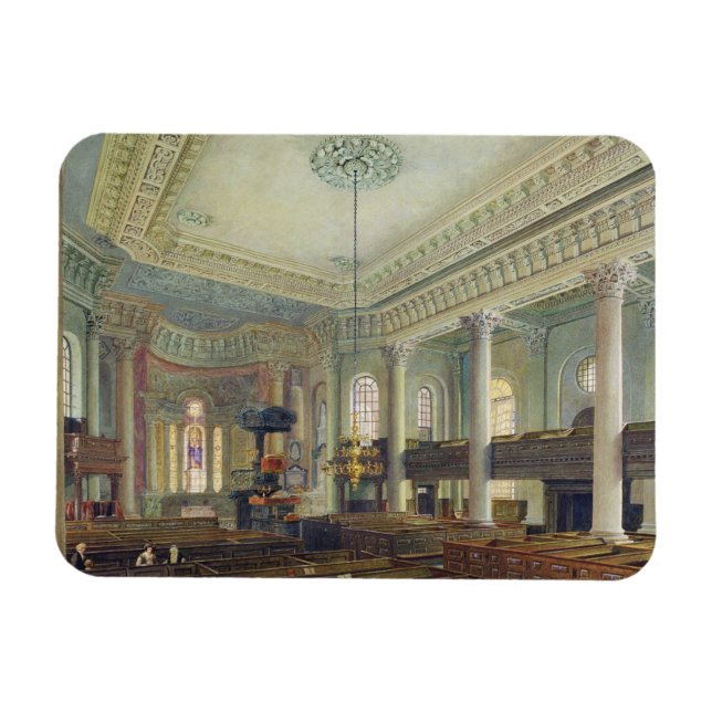 Magnet Flexible St. Paul's, Deptford (avec papier) (Horizontal)