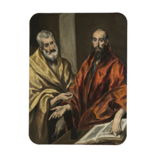 Magnet Flexible St Peter et St Paul   c.1605-8 (Huile sur toile)