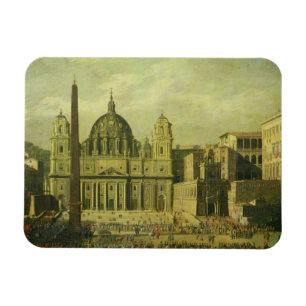 Magnet Flexible St Peter, Rome, 1630 (huile sur la toile)